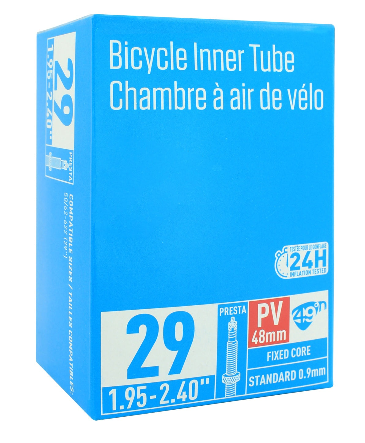 49N 29" 1.95-2.40" Presta Valve Tube