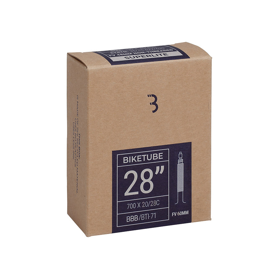 BBB Cycling 700c 20-28c 60mm Presta Valve Tube