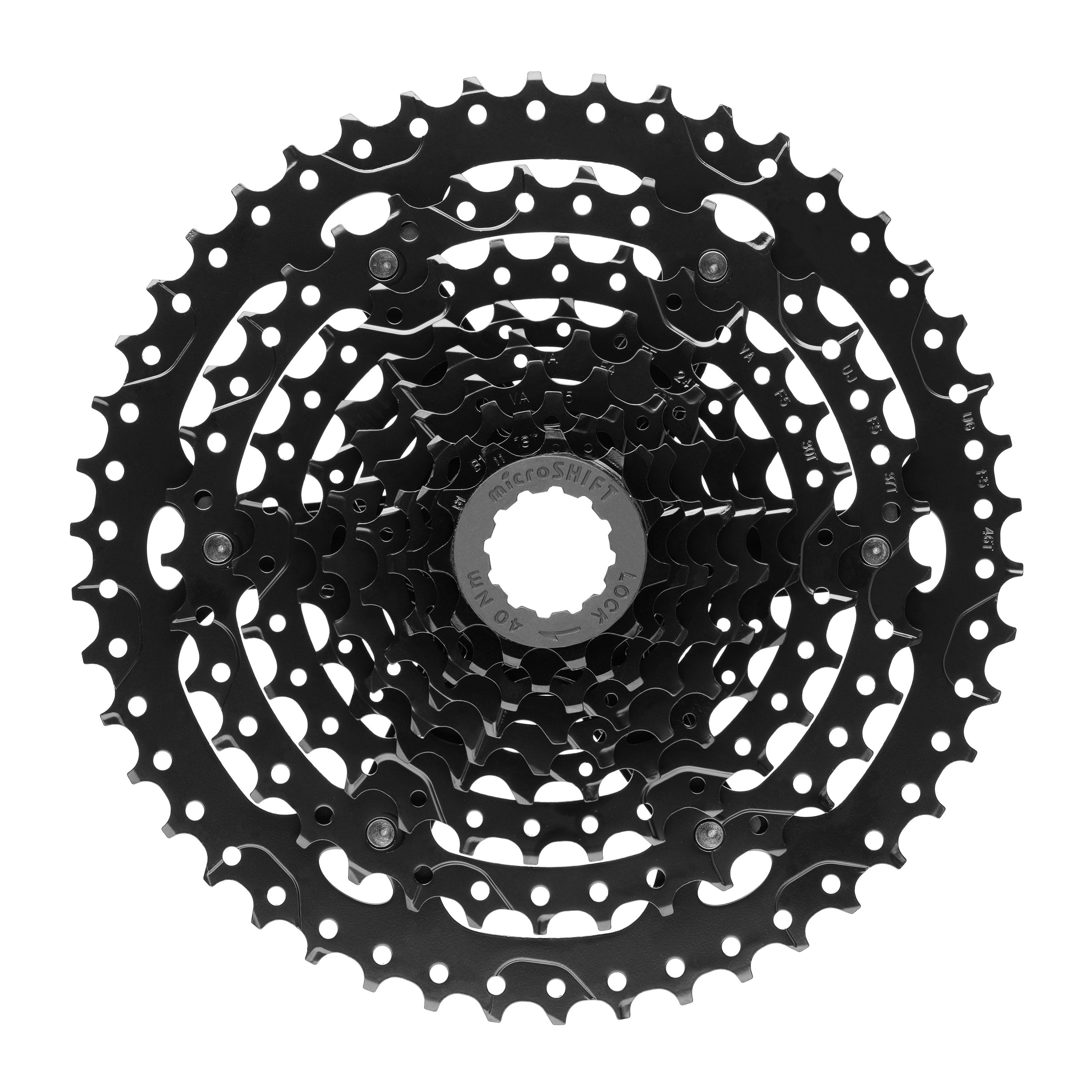 Microshift Advent H-Series CS-H093 11-46T 9-Speed Cassette