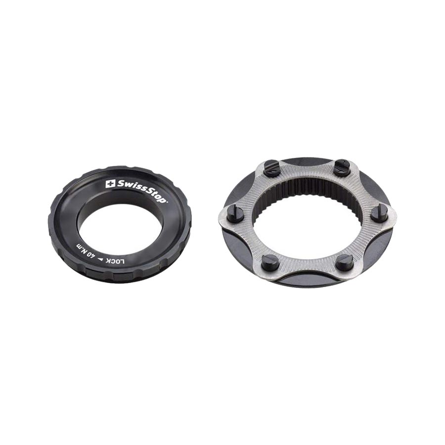 SwissStop Center Lock Disc Brake Adapter ISO 6B