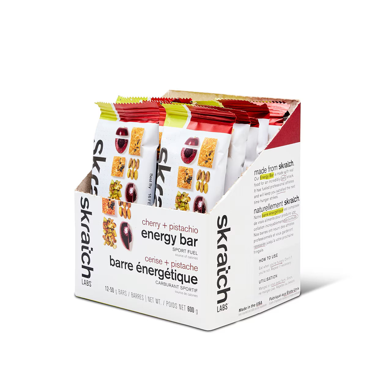 Skratch Labs Energy Bar Sport Fuel - Box of 12
