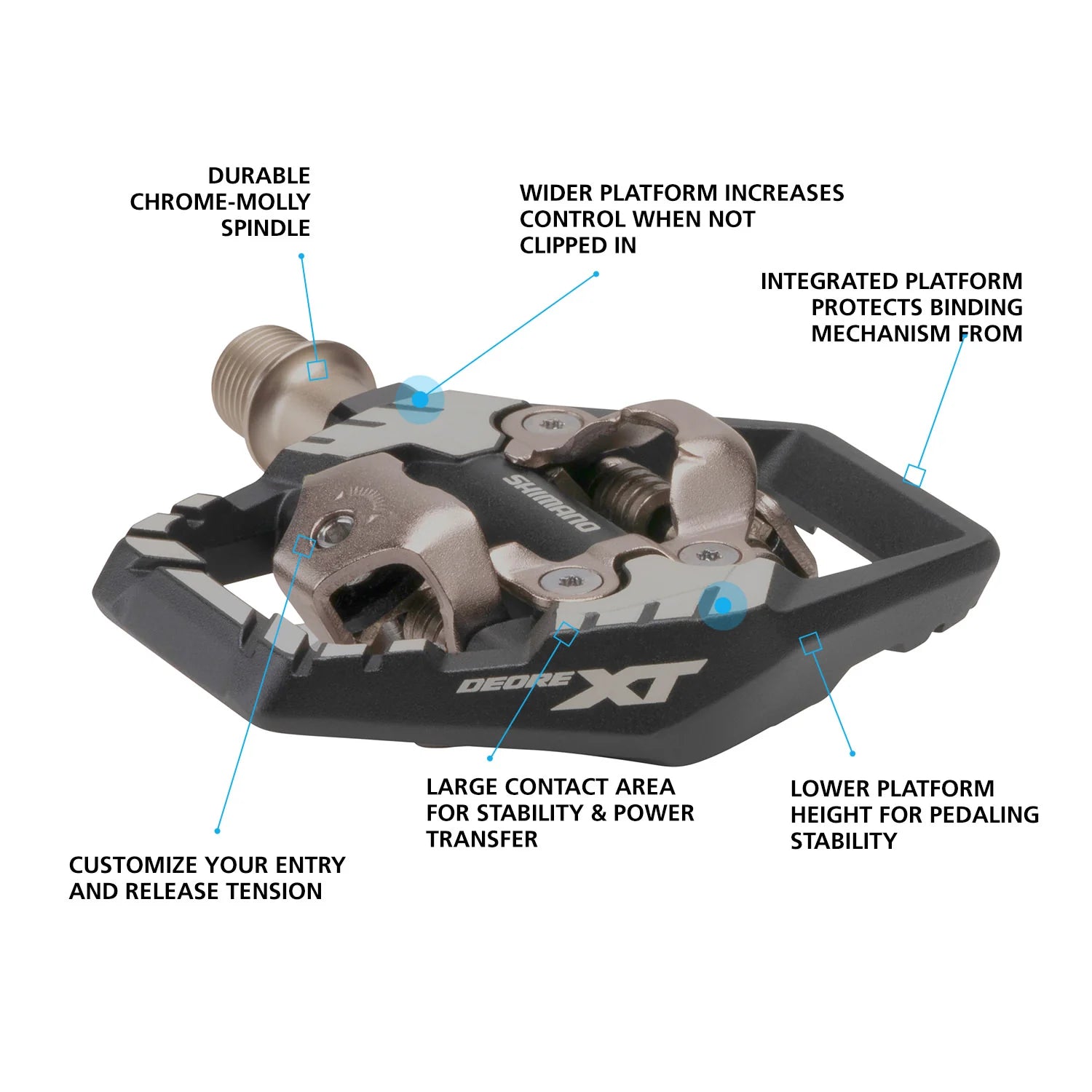 Shimano Deore XT Enduro PD-M8120 Pedals