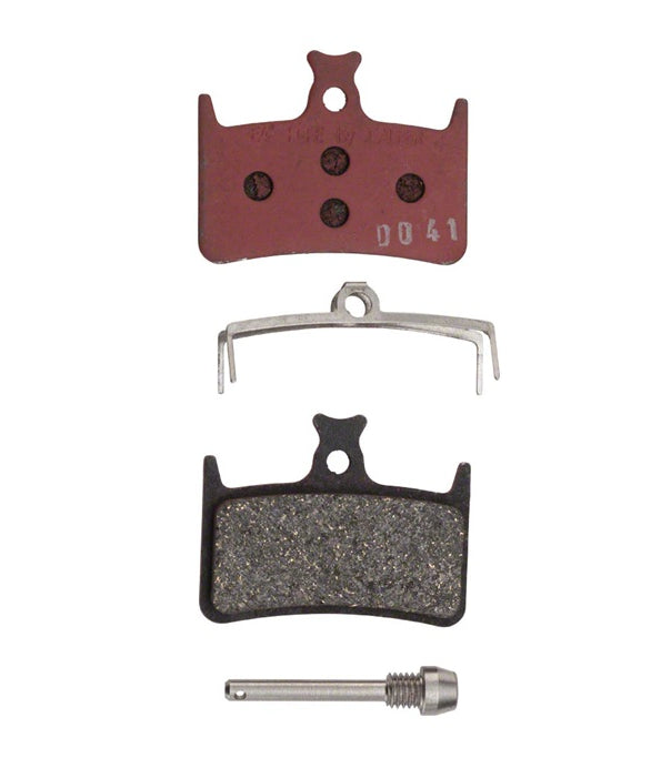 Hope E4 Brake Pads All-Conditions Standard Organic Compound (Red)