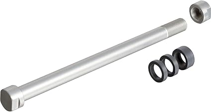 Tacx E-Thru Trainer Axle for Classic Trainers T1706 - M10x1 162.5mm Length 135x10mm Hub