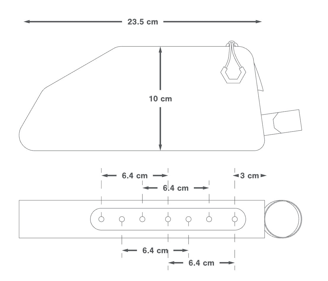 Apidura Expedition Bolt-On Top Tube Pack 1L