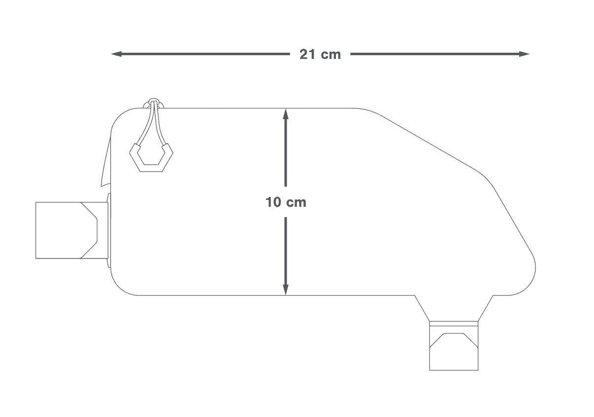 Apidura Expedition Top Tube Pack 1L