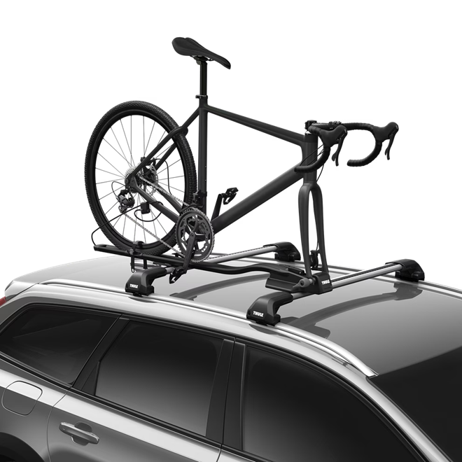 Car Rack - Thule FastRide Quick-Release Fork Mount Roof Rack