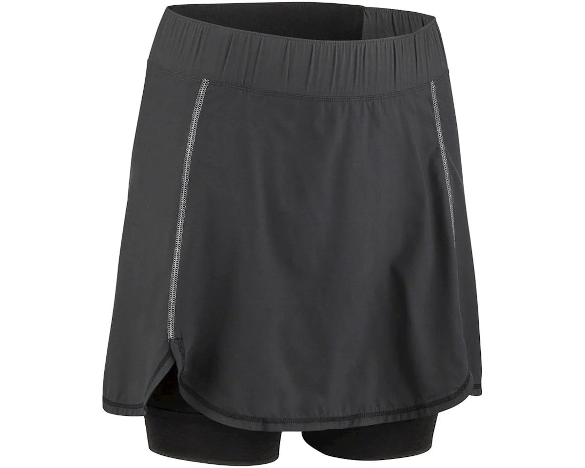 Louis Garneau Women's Urban Skirt with Removeable Chamois Liner Short Black XL