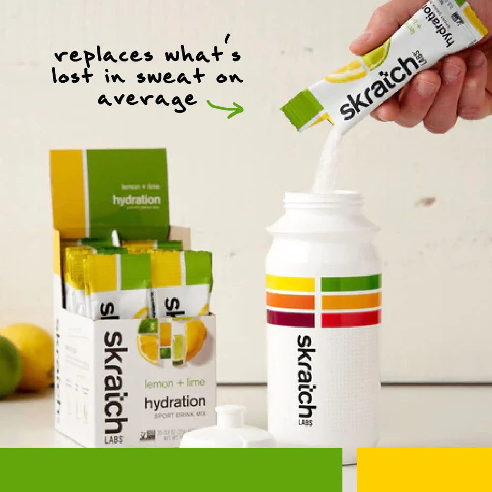 Skratch Labs Hydration Sport Drink Mix Lemon and Lime Single Serving