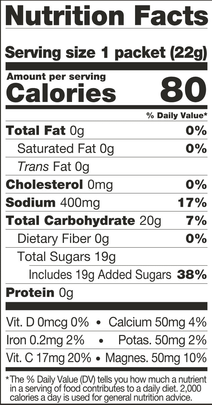 Skratch Labs Hydration Sport Drink Mix Orange Single Serving