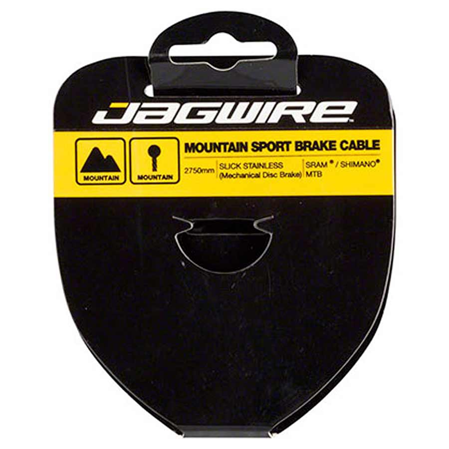 Jagwire Slick Stainless Steel Mountain Sport Brake Cable Tandem 3500mm Length