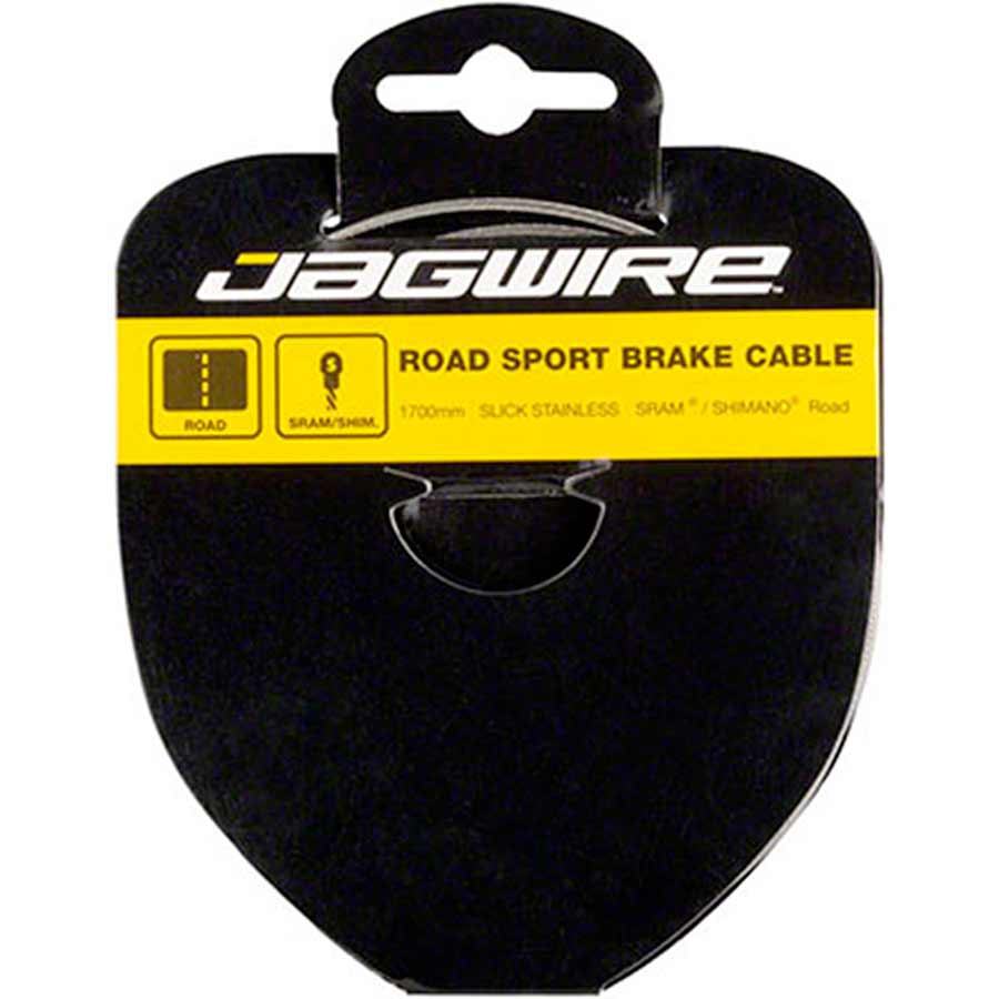 Jagwire Slick Stainless Steel Road Sport Brake Cable Tandem 3500mm Length