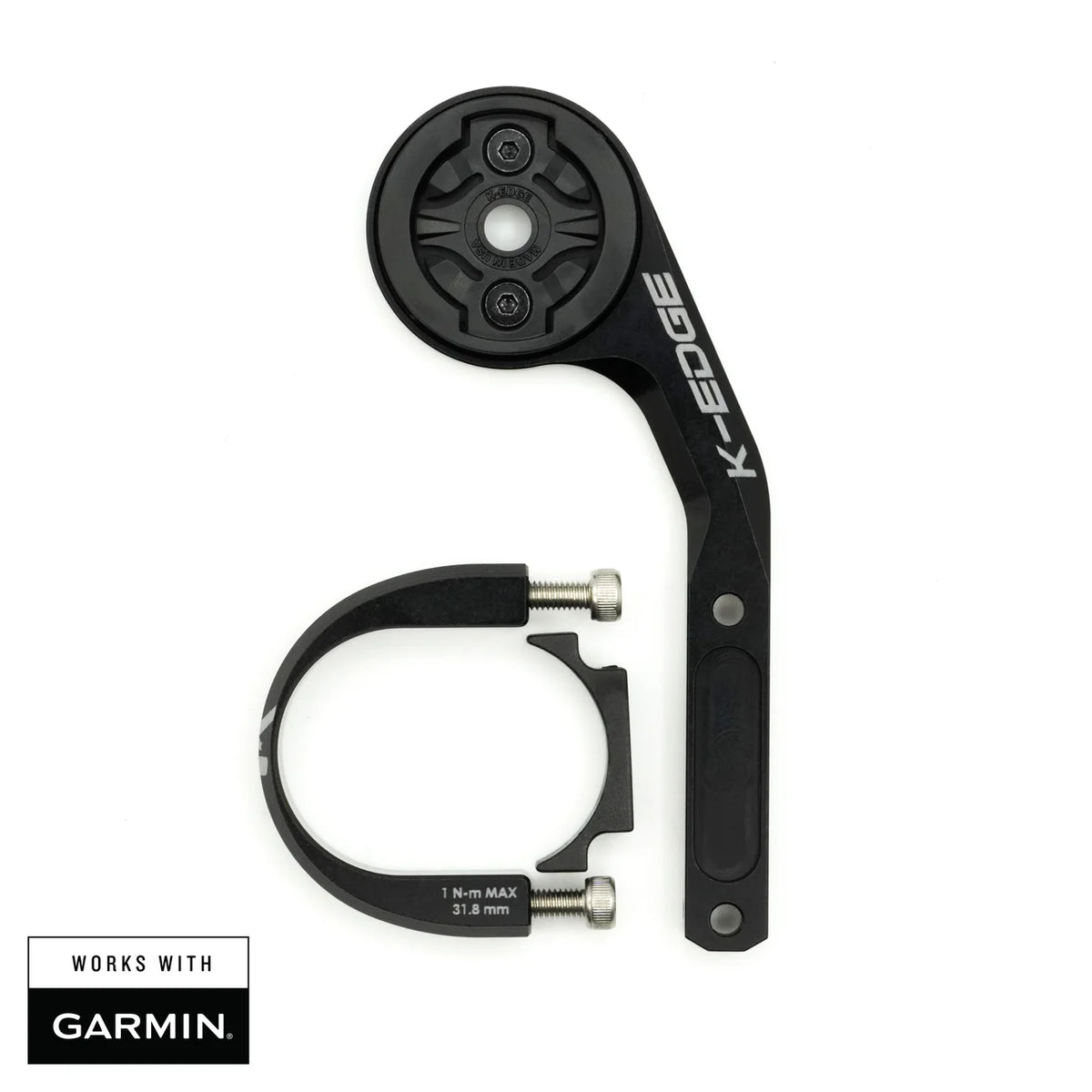 K-Edge Garmin Sport Mount 31.8mm Black