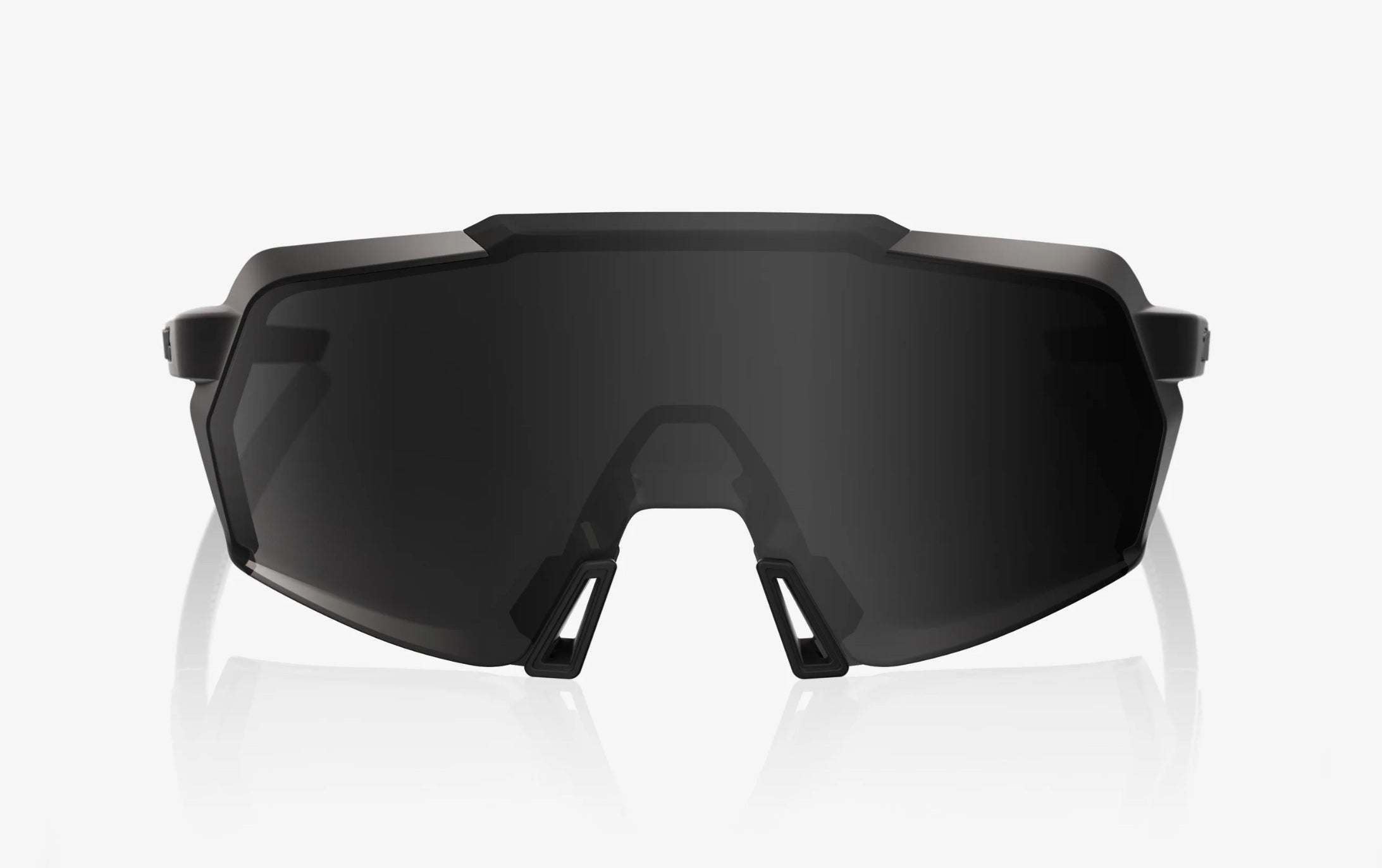 100% Korbin Matte Black Gloss Black Frame with Black Mirror Lens