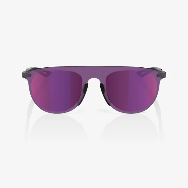 100% Legere Coil Gunmetal Frame with Purple Multilayer Mirror Lens