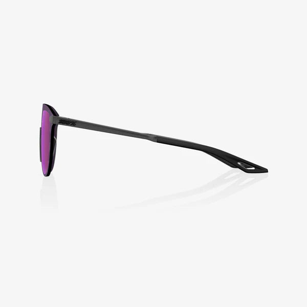 100% Legere Coil Gunmetal Frame with Purple Multilayer Mirror Lens