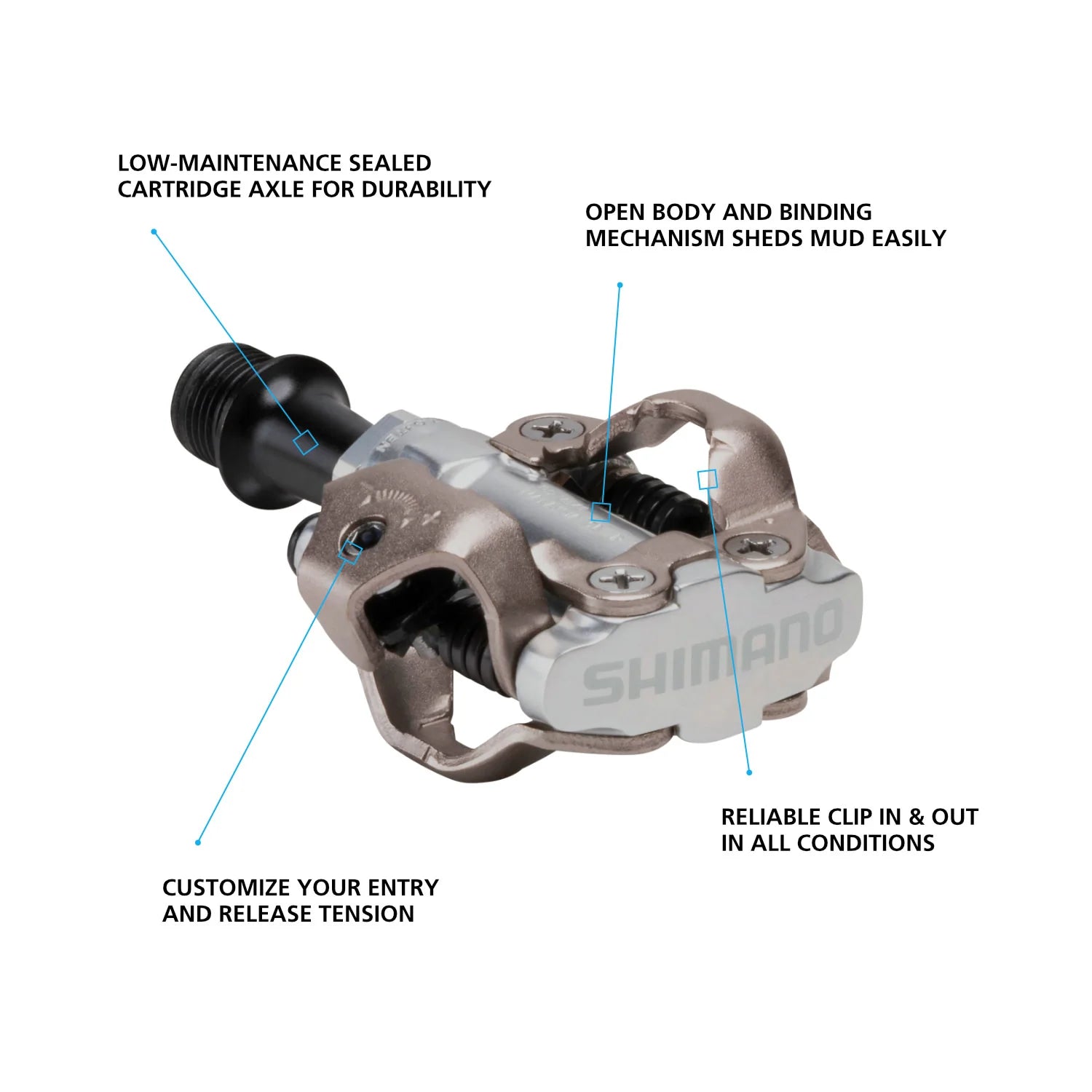 Shimano PD-M540 Pedals