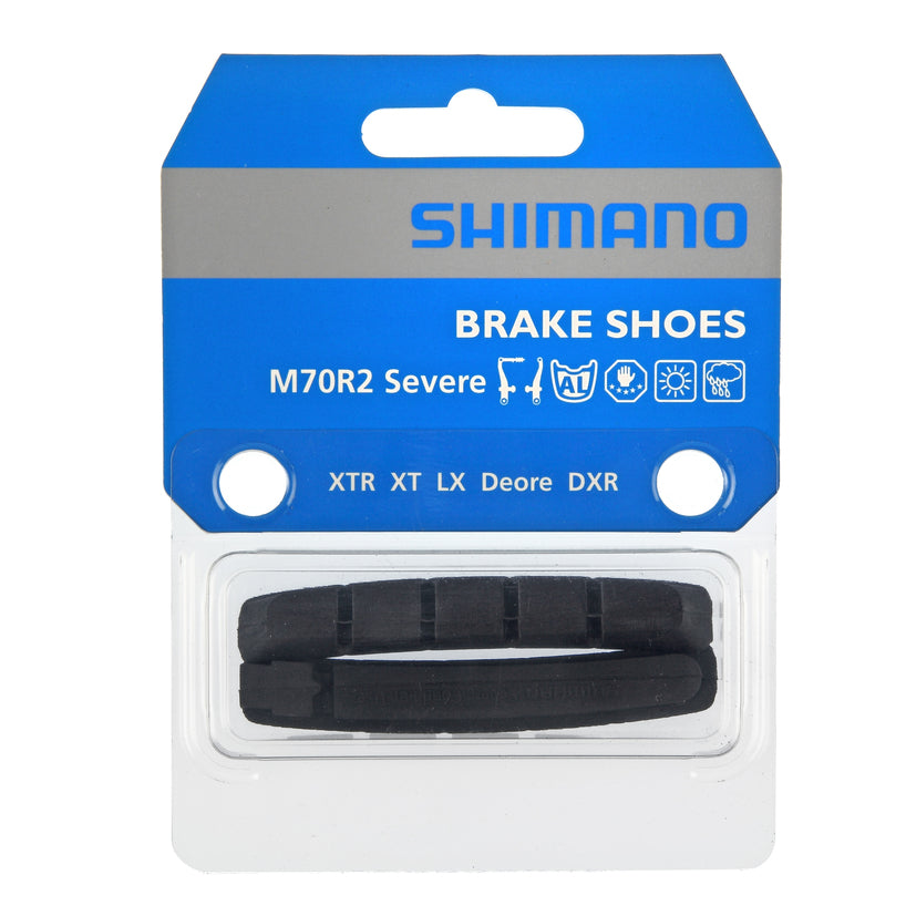 Shimano M70R2 Severe Condition V-Brake Pads/Shoes