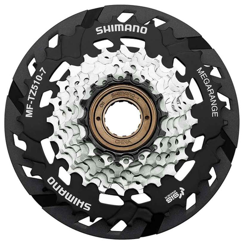 Shimano MF-TZ510 7-Speed Freewheel with Spoke Protector