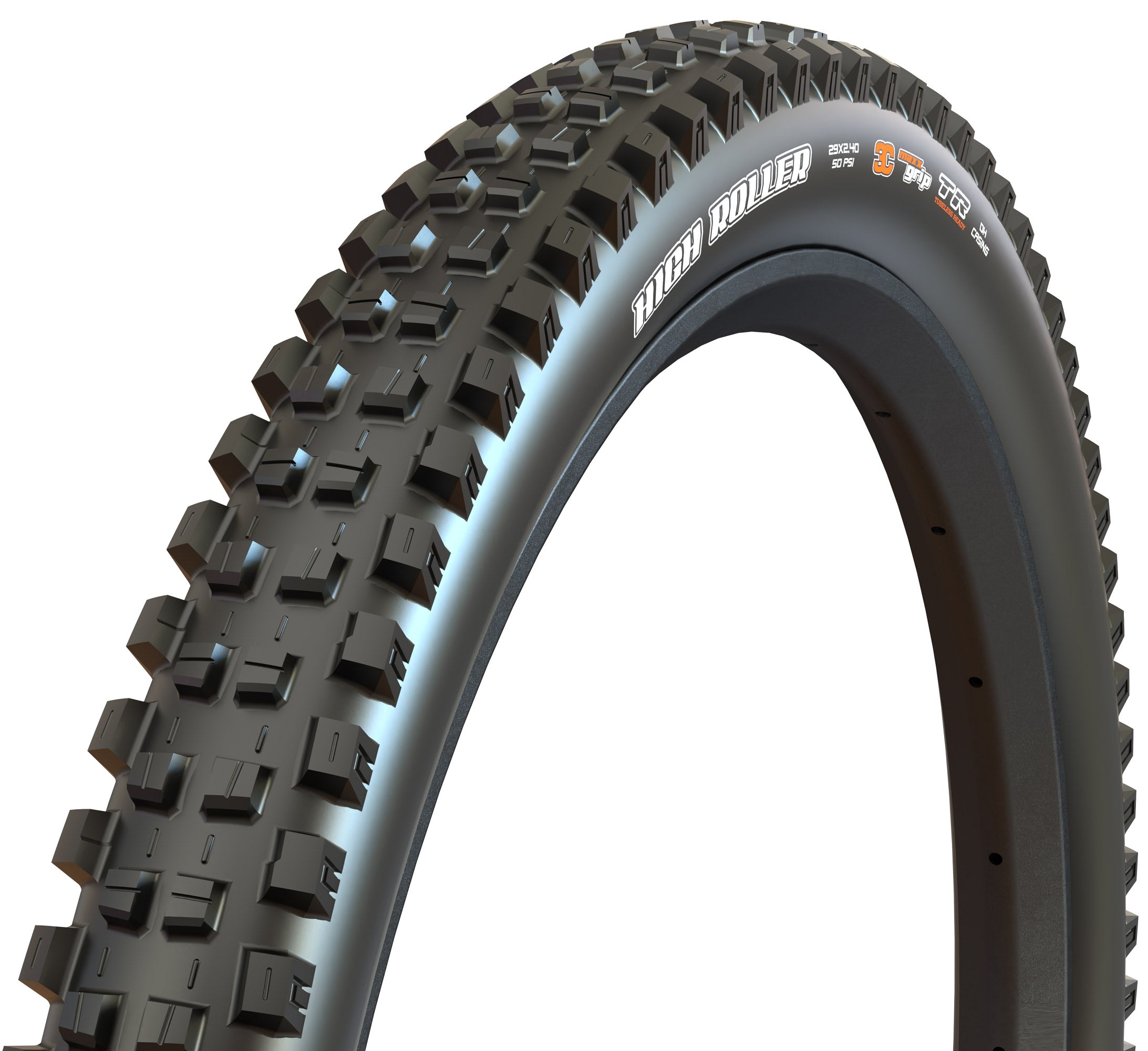 Maxxis High Roller III Tubeless Ready 3C Maxx Grip EXO+ 60TPI Tire