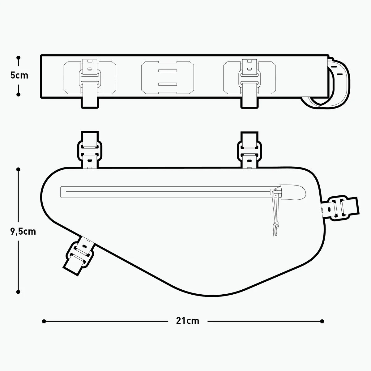 EVOC Multi Frame Pack WP 0.7