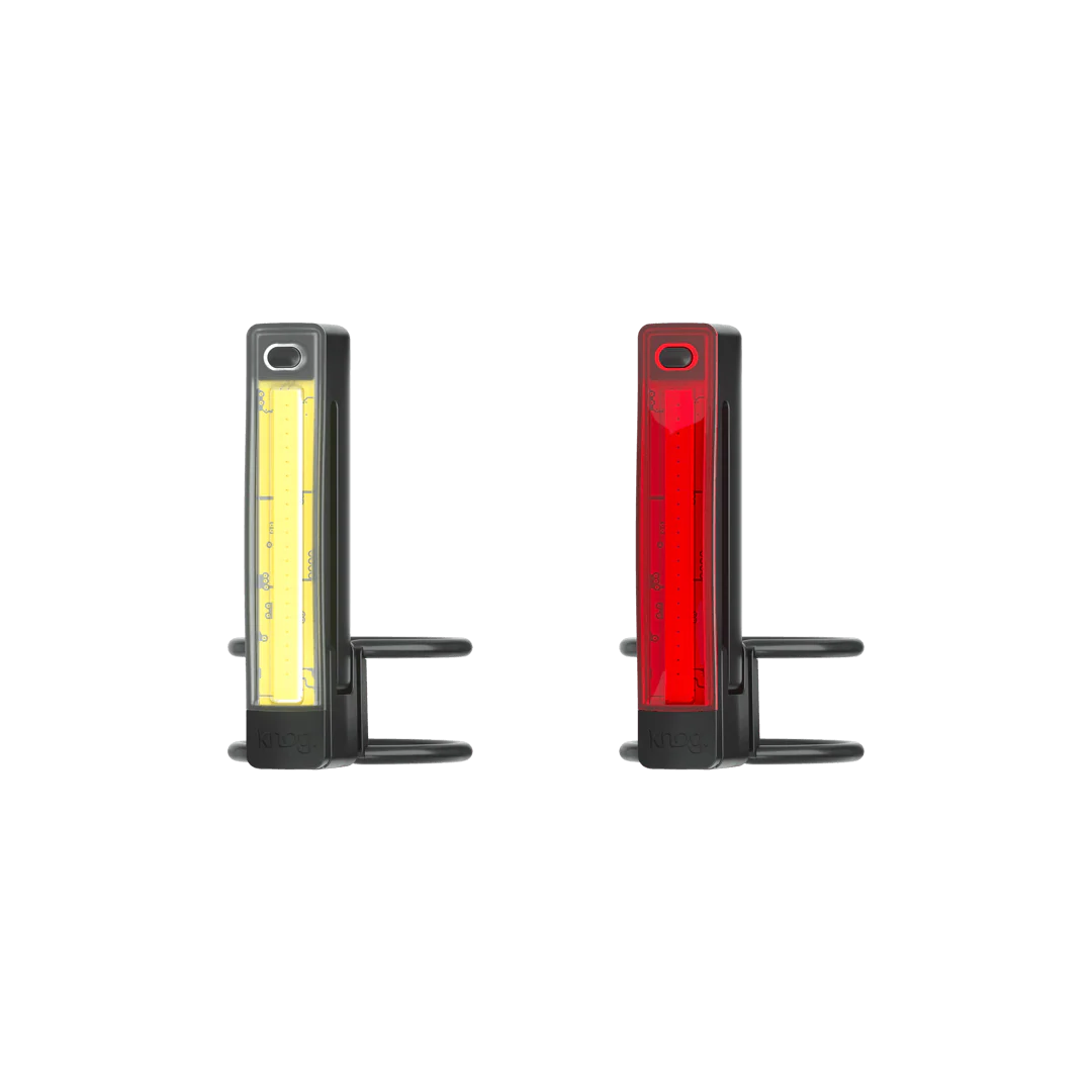 Knog Plus Front and Rear Bike Light Twinpack