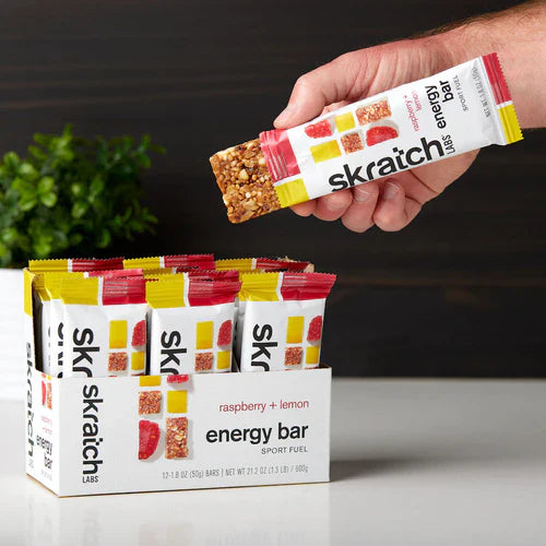 Skratch Labs Energy Bar Raspberry And Lemon