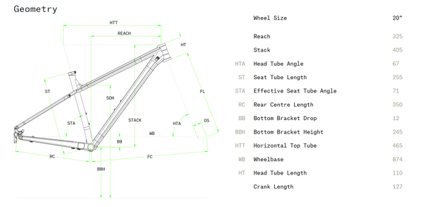 View Norco Storm 20 Single Speed Size Chart