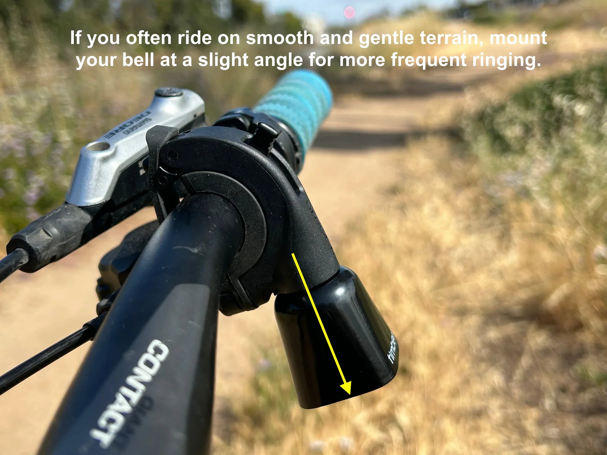 Timber Mountain Bike Bell - Bolt-On Model Yew!