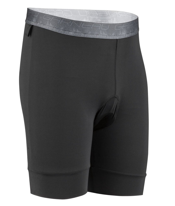 Louis Garneau Urban Cycling Shorts with Chamois Liner Grey/Black XXL
