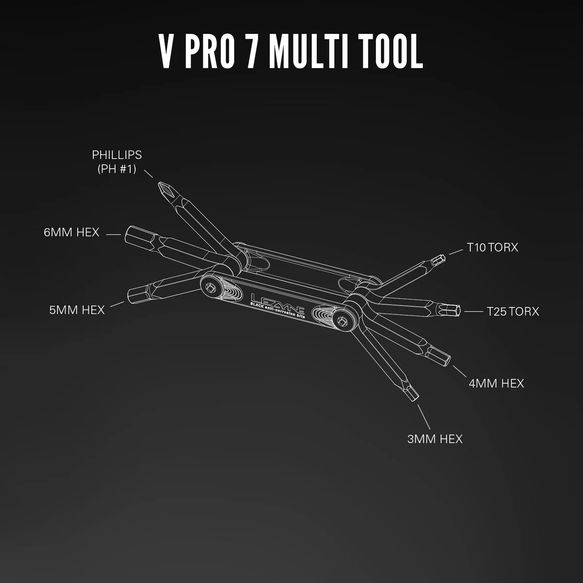 Lezyne V Pro 7 Multi Tool