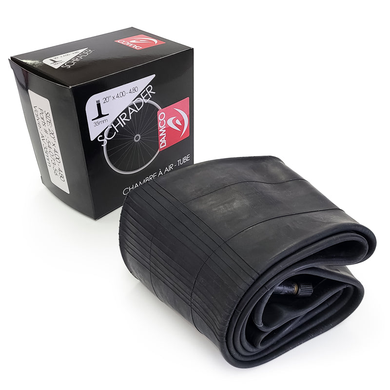 Damco Fat Bike 20 x 4-4.8" Shrader Valve Tube