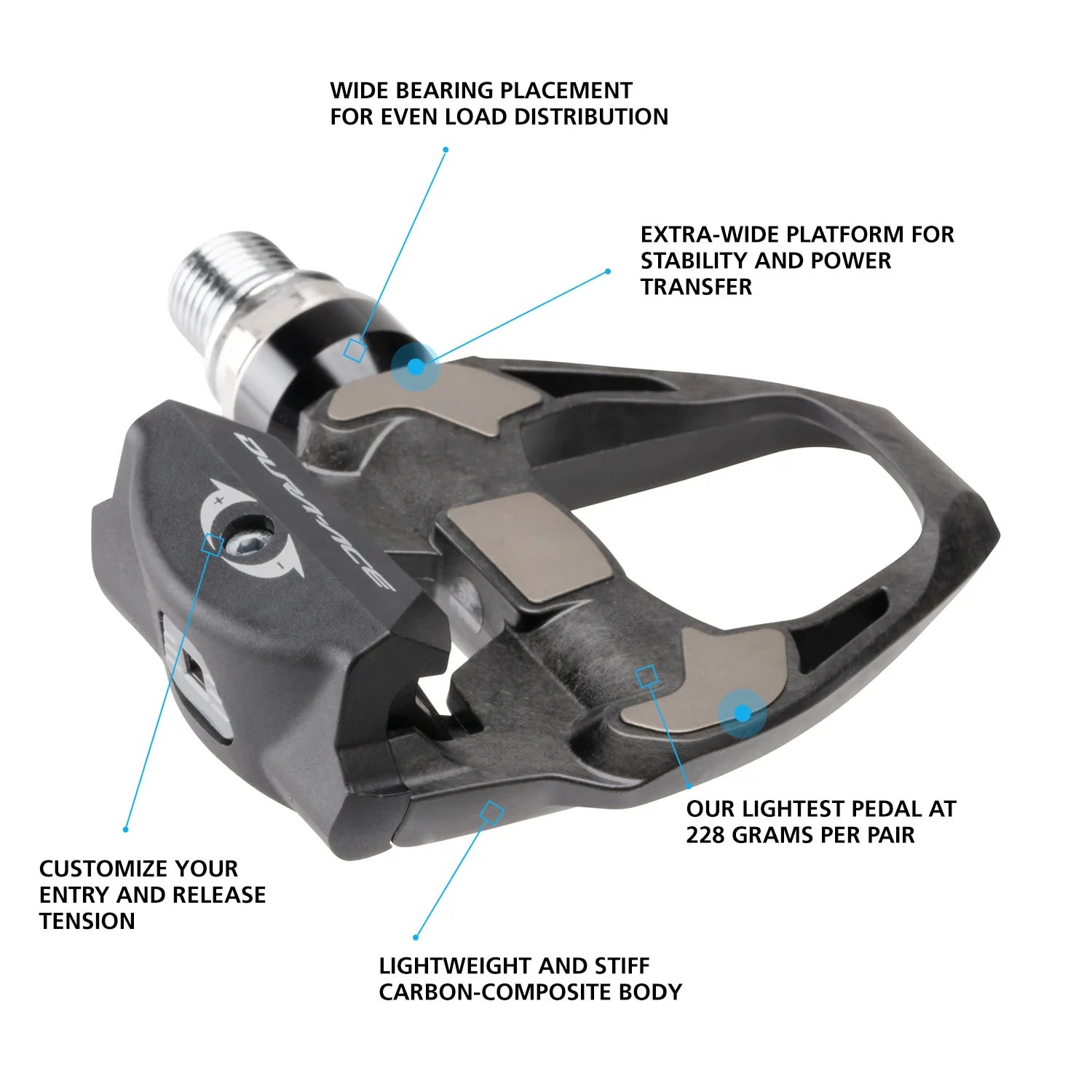 Shimano Dura-Ace PD-R9100 SPD-SL Pedals