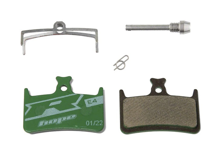 Hope E4 Brake Pads Racing Compound (Green)