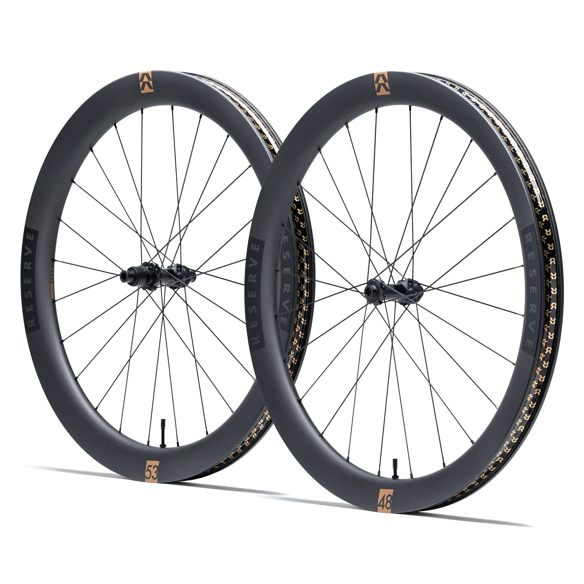 Reserve 48|53 GR Turbulent Aero Carbon Gravel Wheelset with DT Swiss 350 Hubs