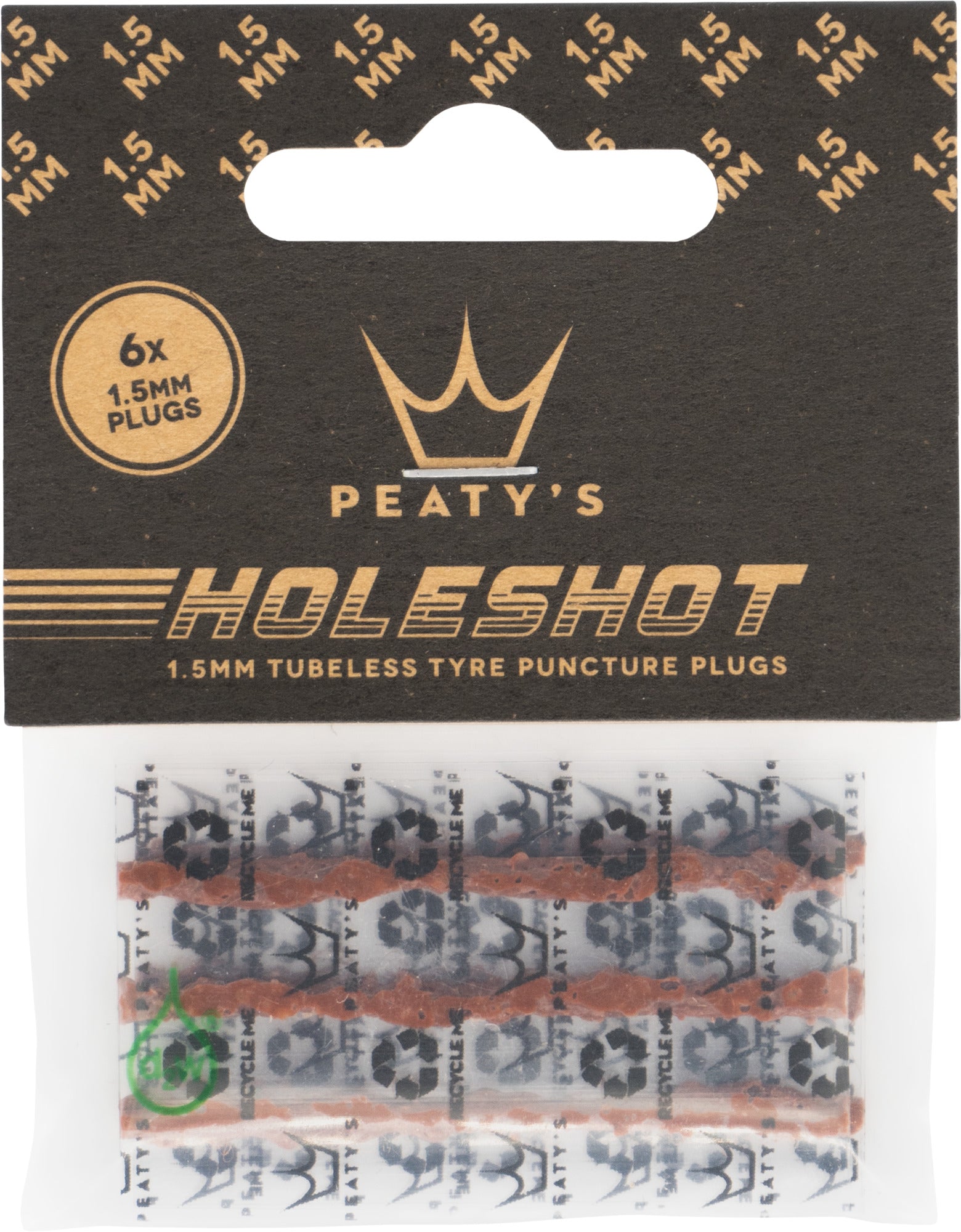 Peaty's Holeshot Tubeless Puncture Plugger Refill Pack 1.5mm