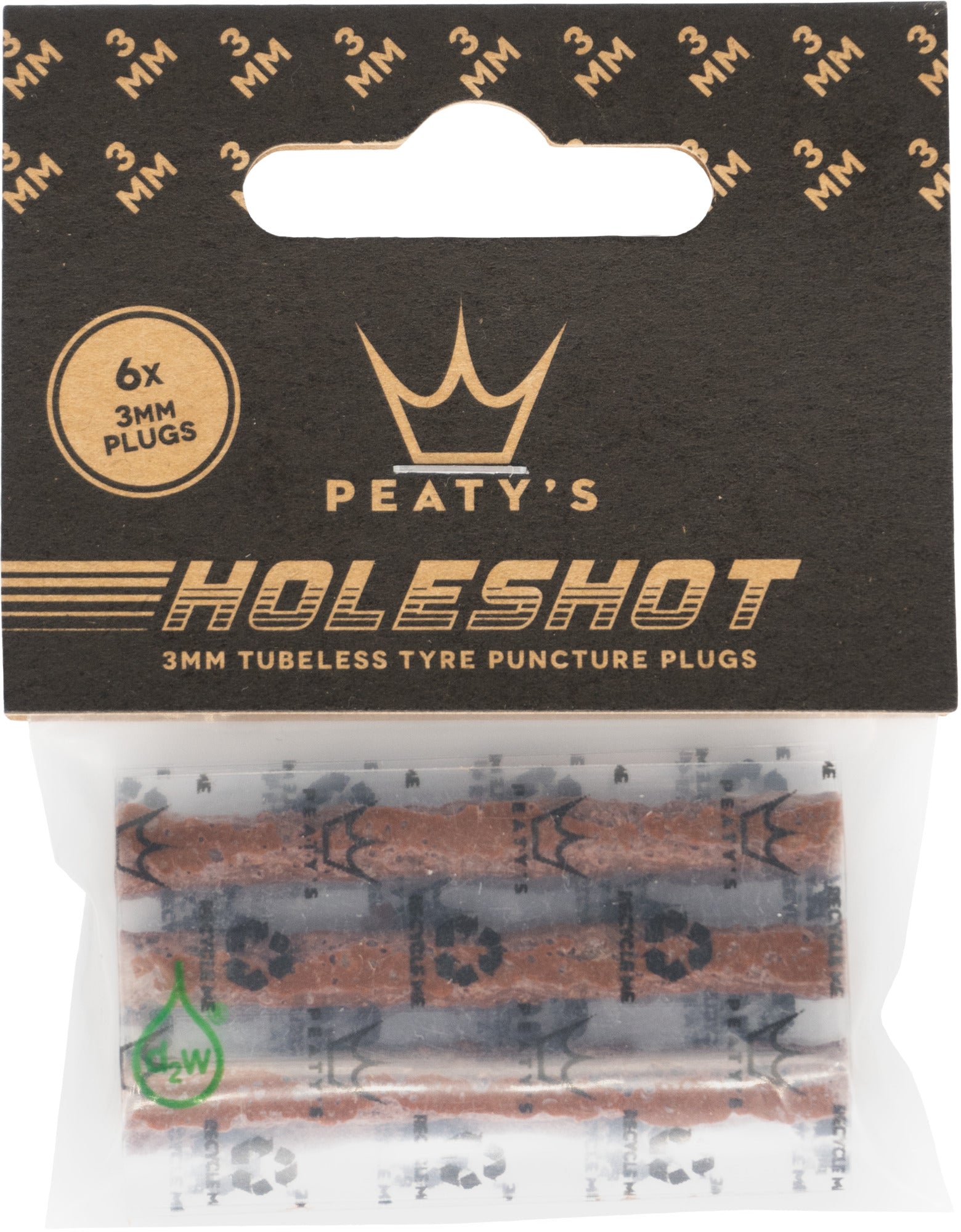 Peaty's Holeshot Tubeless Puncture Plugger Refill Pack 3mm