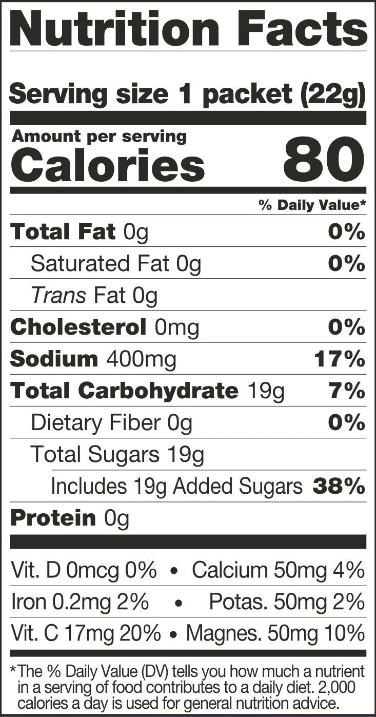 Skratch Labs Hydration Sport Drink Mix Lemon and Lime Single Serving