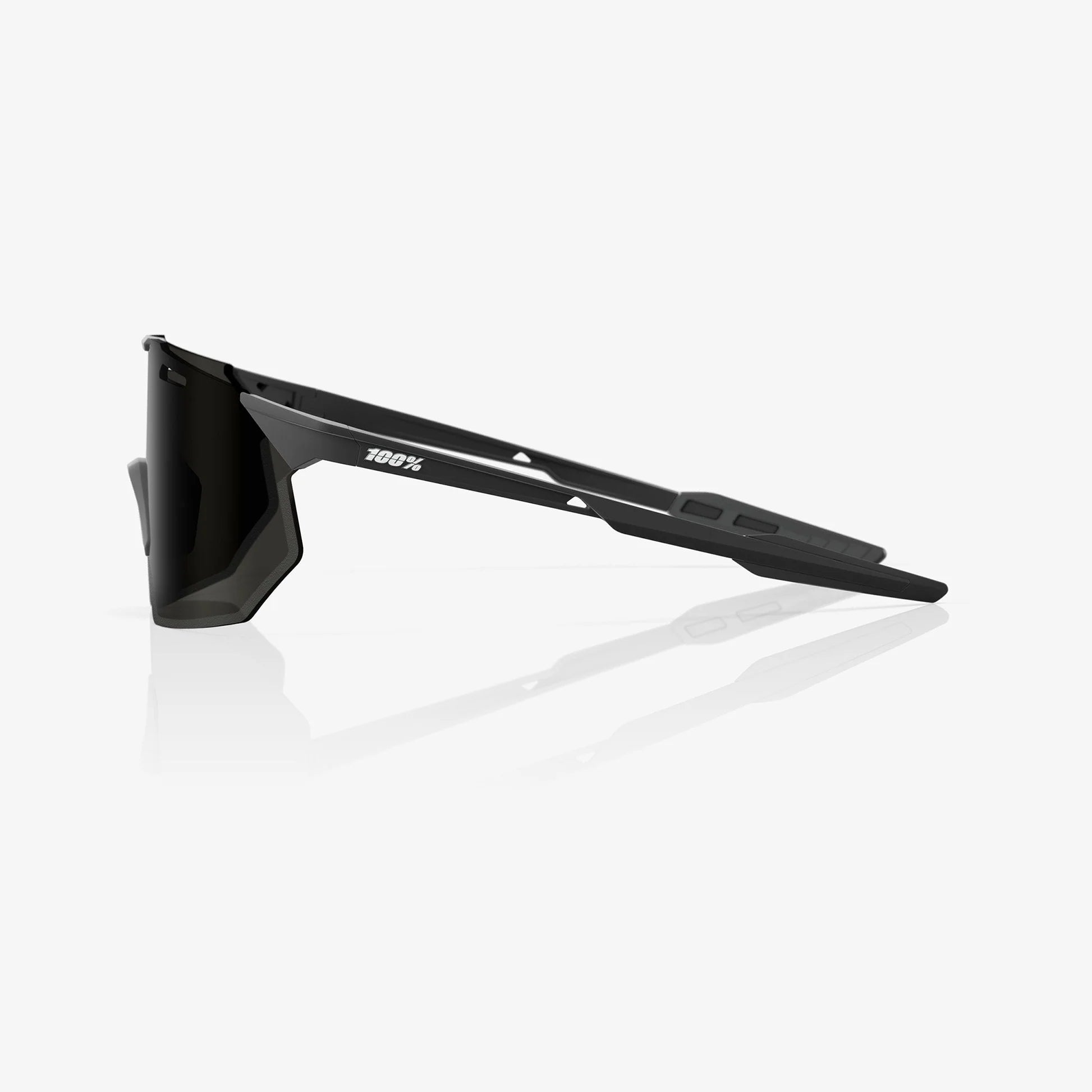 100% Hypercraft SQ Matte Black Frame with Smoke Lens