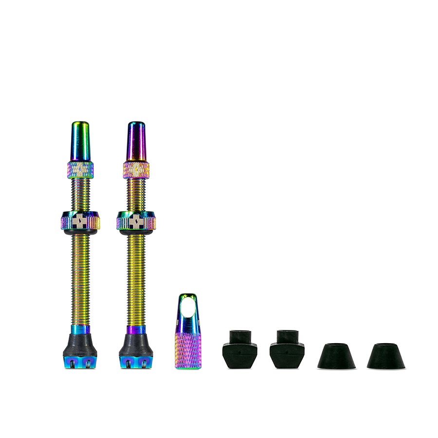 Muc-Off V2 Tubeless Valves Pair Iridescent