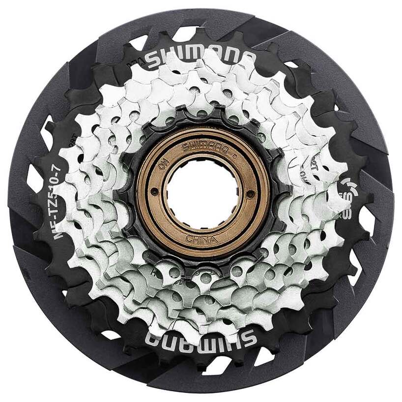 Shimano MF-TZ510 7-Speed Freewheel with Spoke Protector