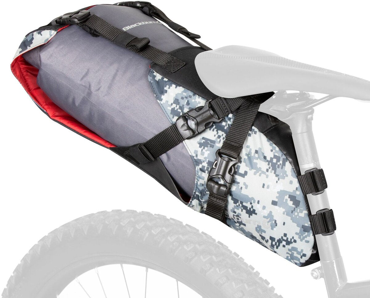 Blackburn Outpost Seat Pack & Dry Bag Grey Digicamo