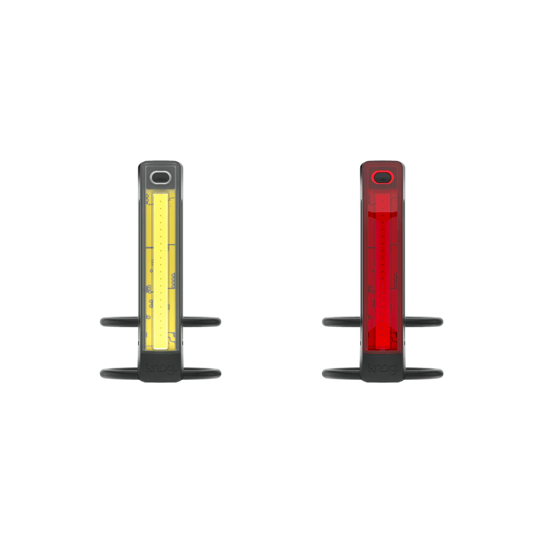 Knog Plus Front and Rear Bike Light Twinpack