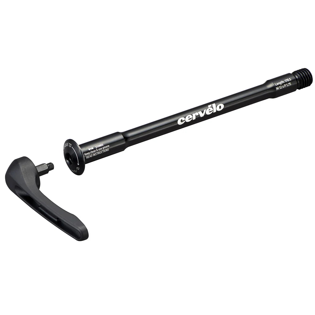 Cervelo Rear Aero Thru Axle with Removeable Handle