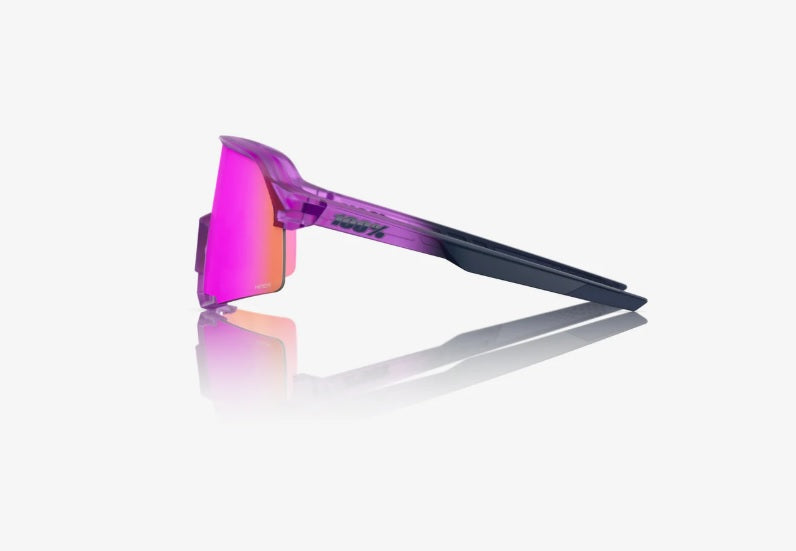 100% S3 Sunglasses Toyoko Frame with HiPER Vital Pink Mirror Lens