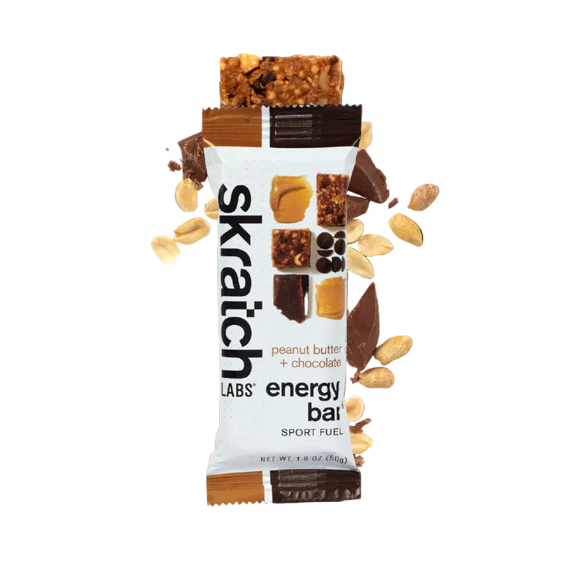 Skratch Labs Energy Bar Peanut Butter and Chocolate