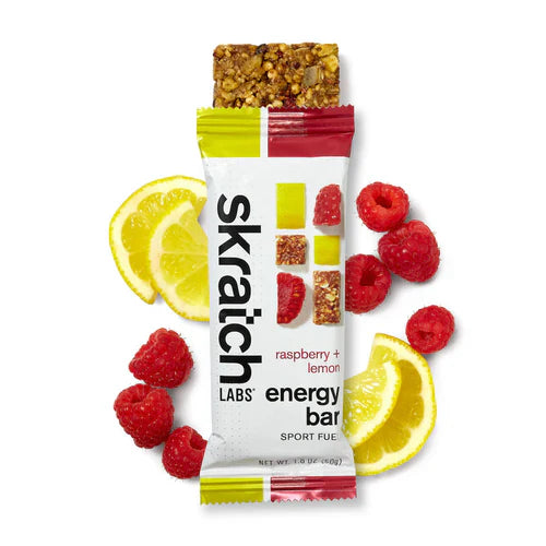 Skratch Labs Energy Bar Raspberry And Lemon