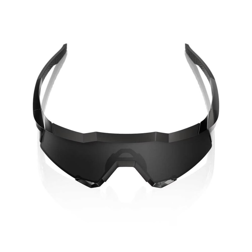 100% SpeedCraft Matte Black/Gloss Black Frame with Black Mirror Lens