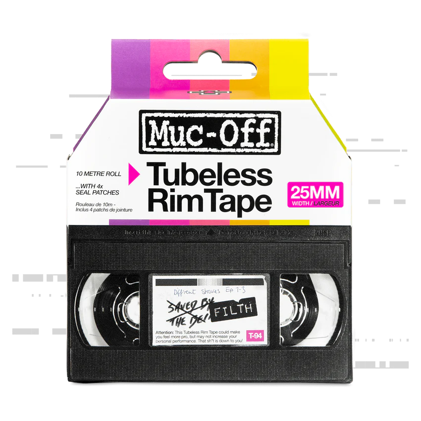 Muc-Off Tubeless Rim Tape 25mm Width 10m Roll