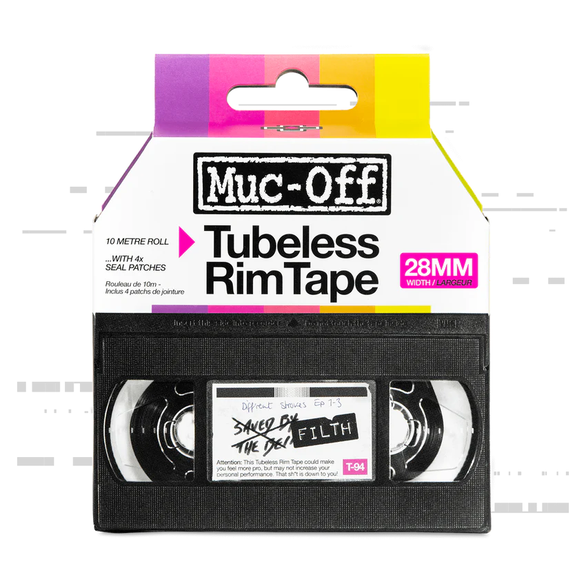 Muc-Off Tubeless Rim Tape 28mm Width 10m Roll
